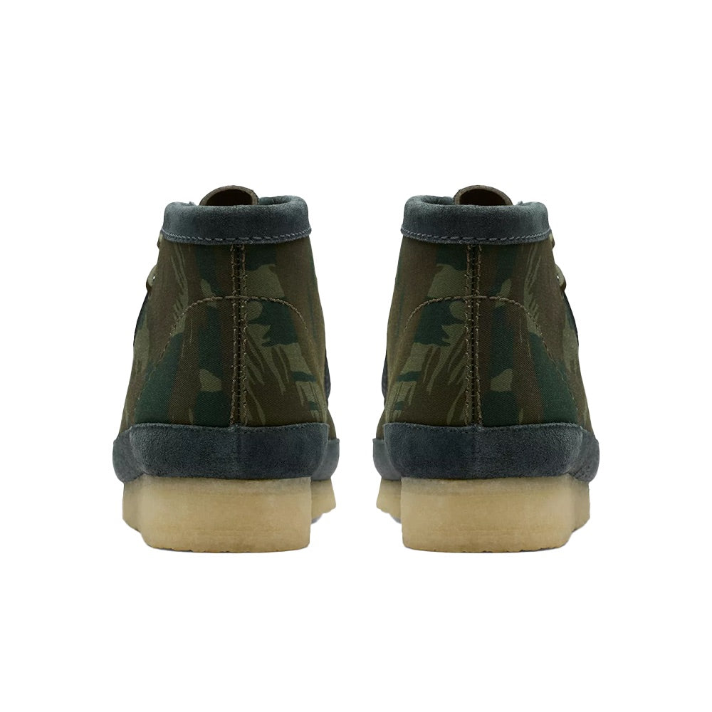 Men's Wallabee Boot Harajuku (Green Camo) back