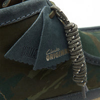 Men's Wallabee Boot Harajuku (Green Camo) detail