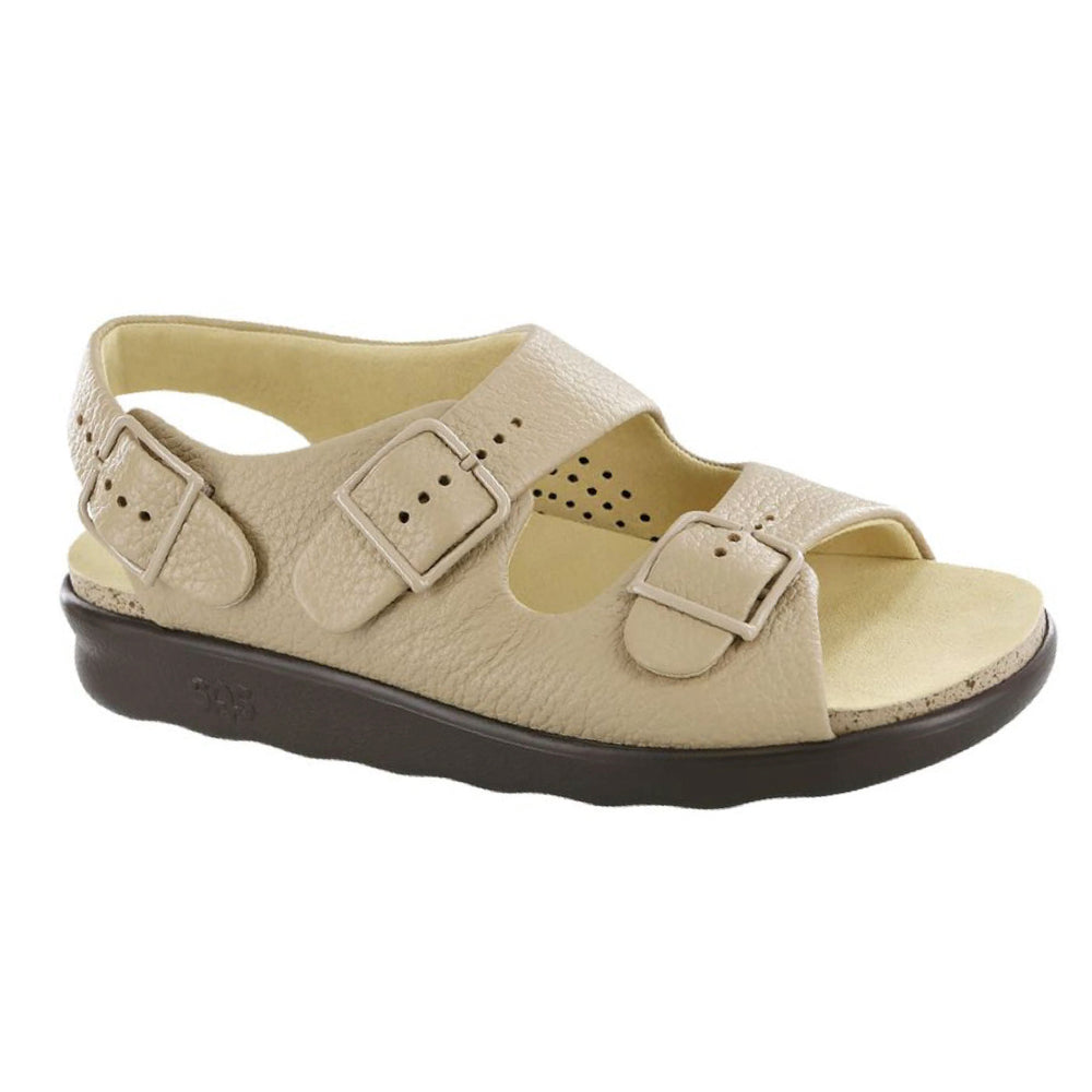 SAS Relaxed classic casual style and super soft comfort sandal in Natural color