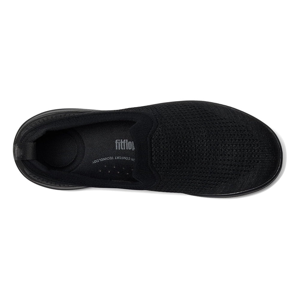 Super-Q Knit Slip On (All Black) top