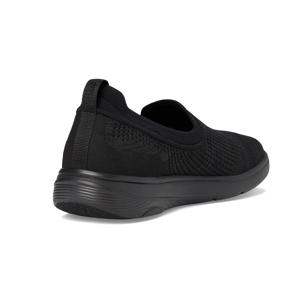 Super-Q Knit Slip On (All Black) back side