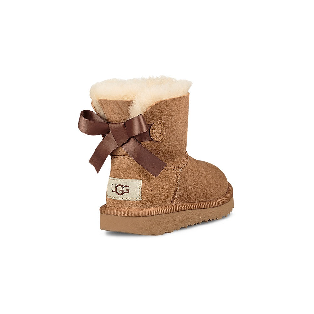 Toddler's Mini Bailey Bow II (Chestnut) back