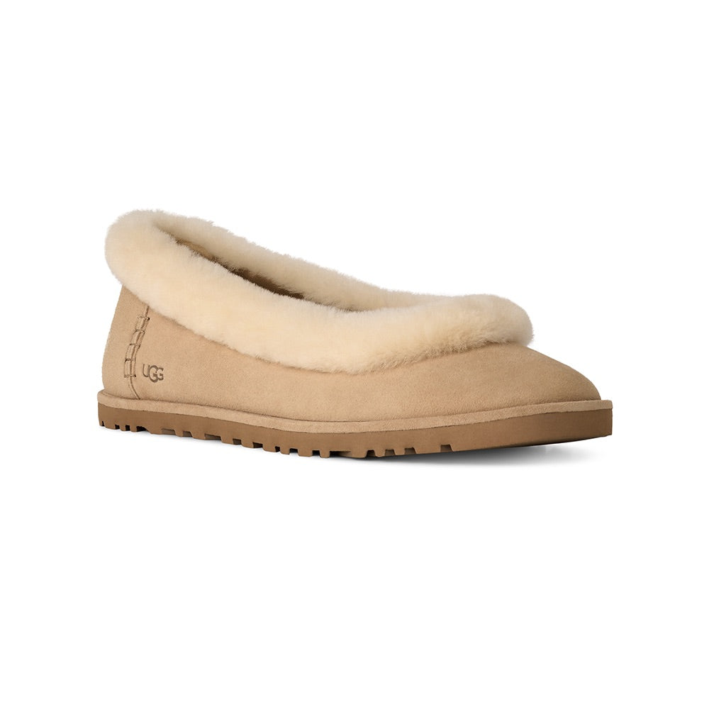 Women's Zora Ballet Flat (Sand) front