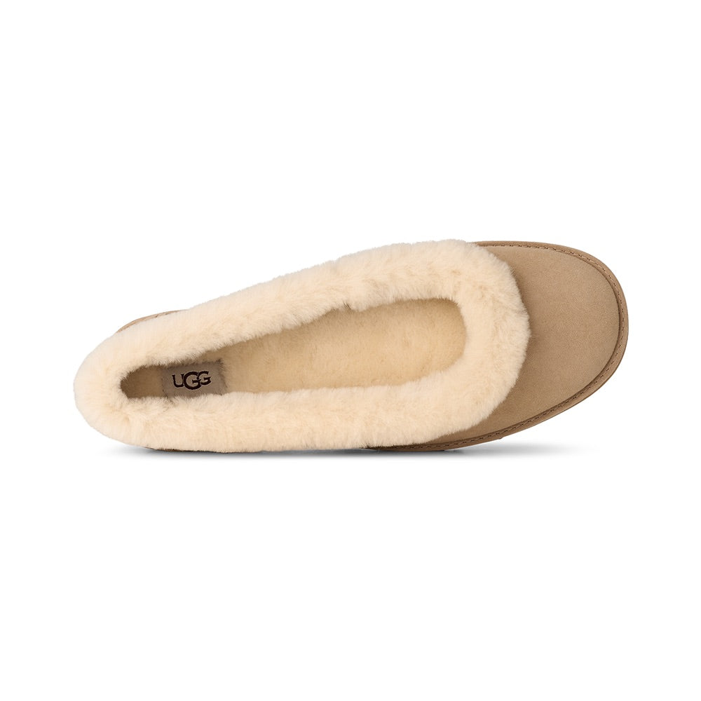 Women's Zora Ballet Flat (Sand) top