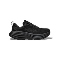 Hoka Bondi 8 running shoe in all black